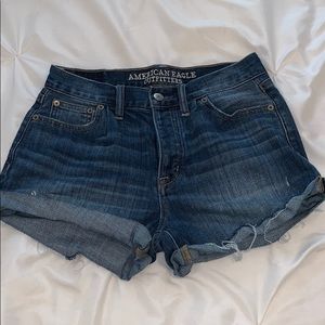American Eagle high rise vintage festival shorts